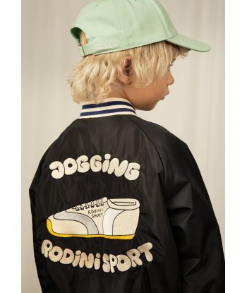 Mini Rodini Boys Reversible Baseball Jacket in Multicolour de technologie