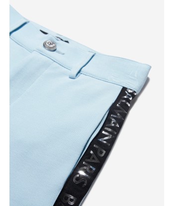 Balmain Boys Suit Shorts in Blue français