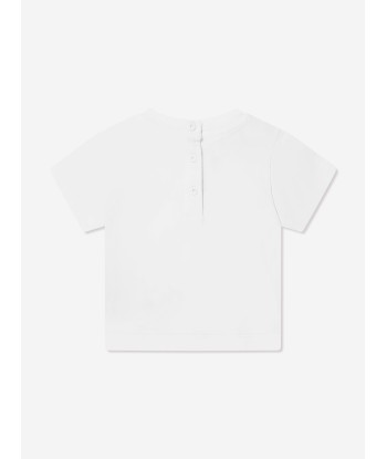 Balmain Baby Boys Logo T-Shirt in White france