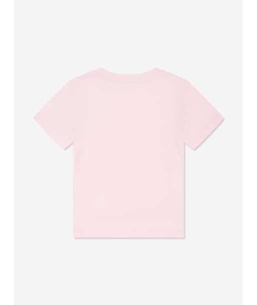 Balmain Boys Logo T-Shirt in Pink shop