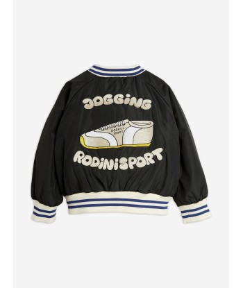 Mini Rodini Boys Reversible Baseball Jacket in Multicolour de technologie