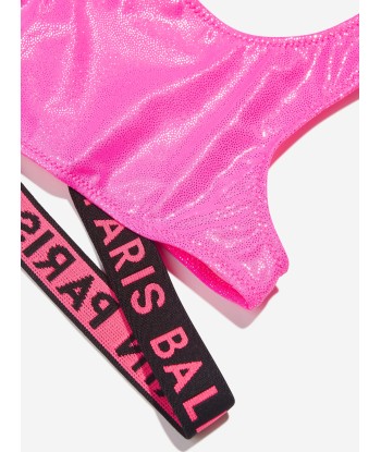 Balmain Girls Logo Bikini in Pink livraison gratuite