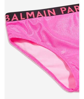 Balmain Girls Logo Bikini in Pink livraison gratuite