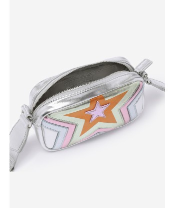 Stella McCartney Girls Star Shoulder Bag in Silver (18cm) Comparez et commandez 