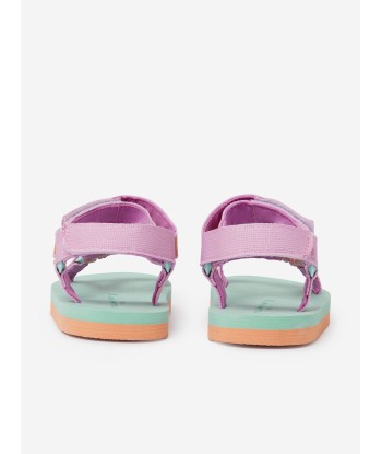 Stella McCartney Girls Logo Sandals in Multicolour Economisez 