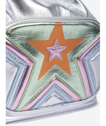 Stella McCartney Girls Star Bucket Bag in Silver (18cm) Voir les baskets