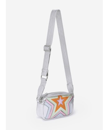 Stella McCartney Girls Star Shoulder Bag in Silver (18cm) Comparez et commandez 