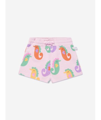 Stella McCartney Baby Girls Seahorses Short Set in Pink pas cher 