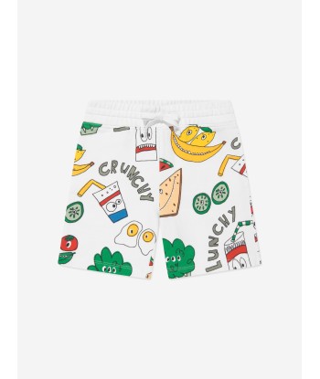 Stella McCartney Boys Silly Sandwich Short Set in Ivory Découvrez la collection