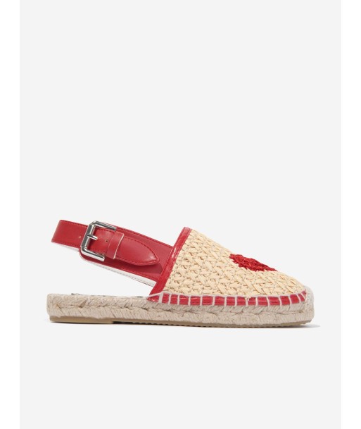 Stella McCartney Girls Heart Espadrilles in Beige Dans la société mordern