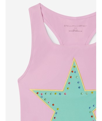 Stella McCartney Girls Star Tassel Swimsuit in Purple prix pour 