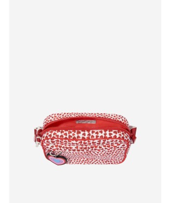 Stella McCartney Girls Heart Crossbody Bag in Red (20cm) offre 