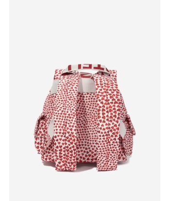 Stella McCartney Girls Heart Backpack in Red (34cm) chez Cornerstreet bien 