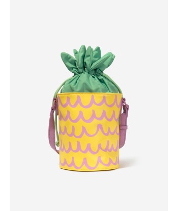 Stella McCartney Girls Pineapple Bucket Bag in Yellow (18cm) Comment ça marche