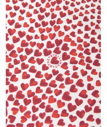 Stella McCartney Girls Heart Swimsuit in Red en ligne des produits 