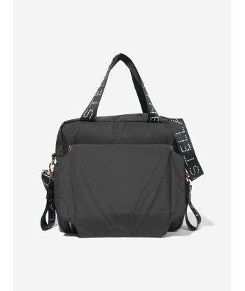 Stella McCartney Baby Logo Changing Bag in Black (36cm) pas cher chine