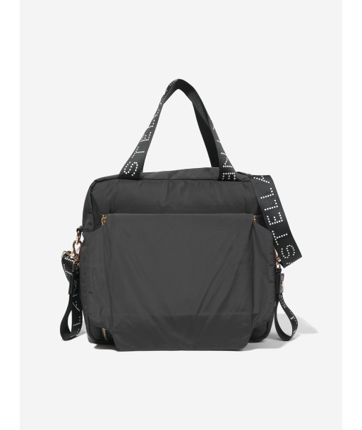 Stella McCartney Baby Logo Changing Bag in Black (36cm) pas cher chine