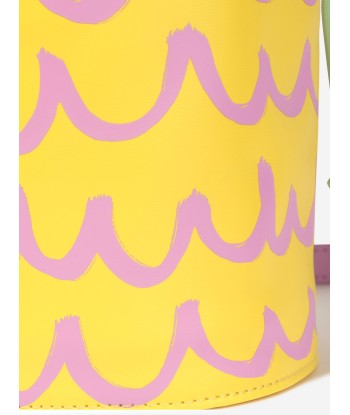 Stella McCartney Girls Pineapple Bucket Bag in Yellow (18cm) Comment ça marche