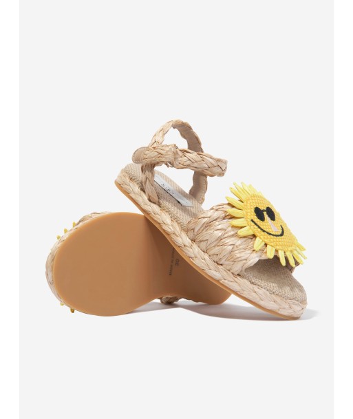 Stella McCartney Girls Sunshine Sandals in Beige le concept de la Pate a emporter 