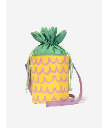 Stella McCartney Girls Pineapple Bucket Bag in Yellow (18cm) Comment ça marche