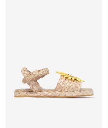 Stella McCartney Girls Sunshine Sandals in Beige le concept de la Pate a emporter 