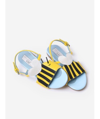 Stella McCartney Girls Bee Sandals in Yellow en ligne