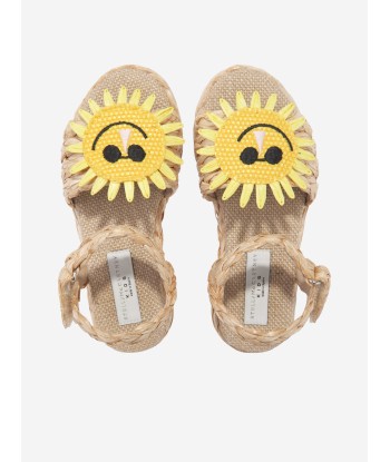 Stella McCartney Girls Sunshine Sandals in Beige le concept de la Pate a emporter 