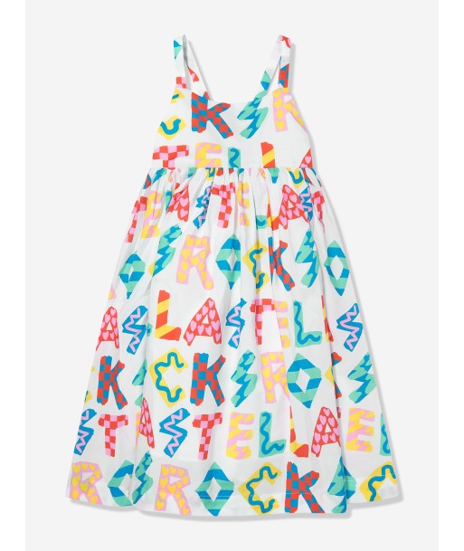 Stella McCartney Girls Logo Sundress in Ivory sur le site 