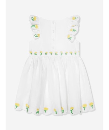 Stella McCartney Baby Girls Flower Dress in White sur le site 