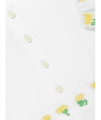 Stella McCartney Baby Girls Flower Dress in White sur le site 