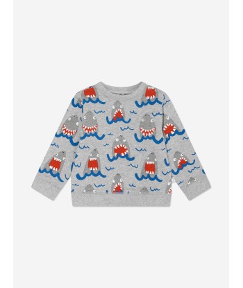 Stella McCartney Baby Boys Shark Shorts Set in Grey livraison et retour toujours gratuits