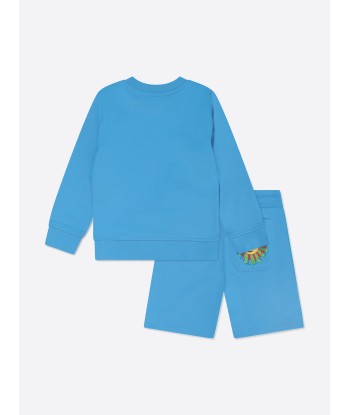 Stella McCartney Boys Sunshine Shorts Set in Blue pas cheres