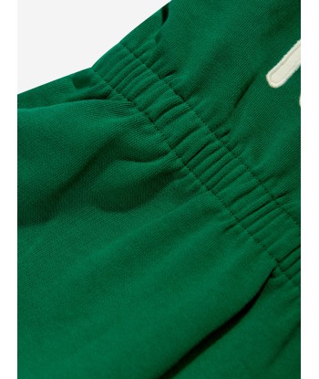 Mini Rodini Girls Tennis Collar Sweater Dress in Green de la marque