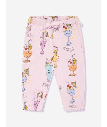 Stella McCartney Baby Girls Summer Fun Tracksuit in Pink de l' environnement