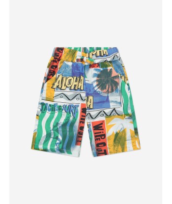 Stella McCartney Boys Surfer Shorts in Multicolour outlet