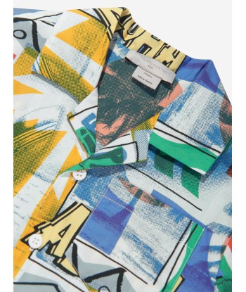 Stella McCartney Boys Surfers Shirt in Multicolour offre 