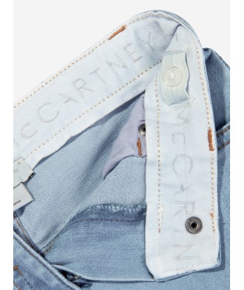 Stella McCartney Girls Logo Jeans in Blue est présent 