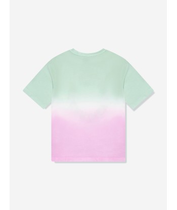 Stella McCartney Girls Logo Print T-Shirt in Multicolour Les magasins à Paris