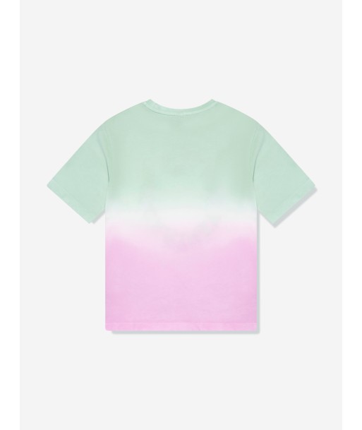 Stella McCartney Girls Logo Print T-Shirt in Multicolour Les magasins à Paris