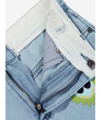 Stella McCartney Boys Denim Sunshine Shorts in Blue livraison gratuite