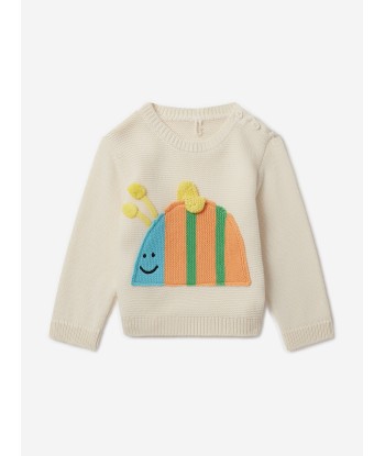 Stella McCartney Baby Boys Bee Jumper in Ivory le concept de la Pate a emporter 