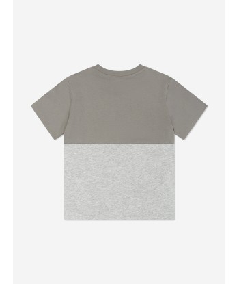 Stella McCartney Boys Shark T-Shirt in Grey le concept de la Pate a emporter 