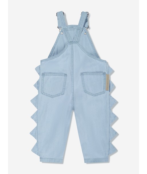 Stella McCartney Baby Boys Denim Shark Dungarees in Blue brillant des détails fins