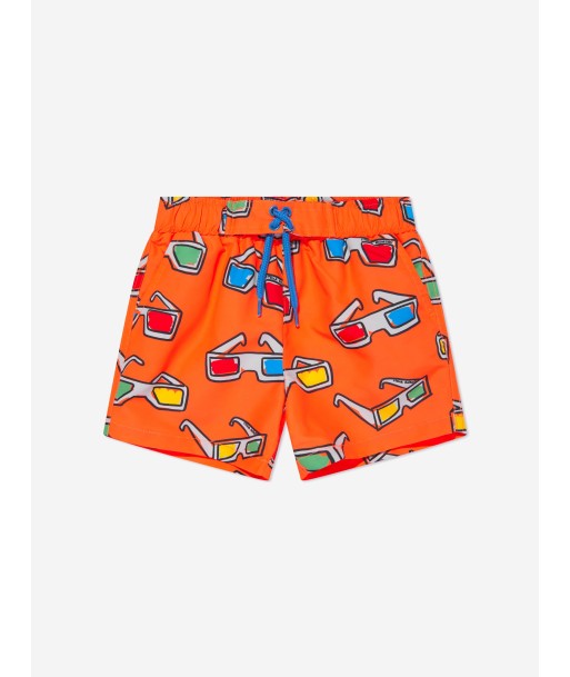 Stella McCartney Baby Boys Sunglasses Swim Shorts in Orange Faites des économies