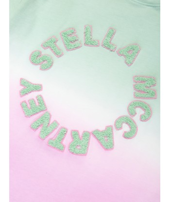 Stella McCartney Girls Logo Print T-Shirt in Multicolour Les magasins à Paris