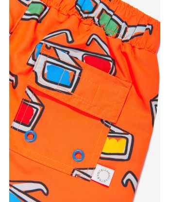 Stella McCartney Baby Boys Sunglasses Swim Shorts in Orange Faites des économies