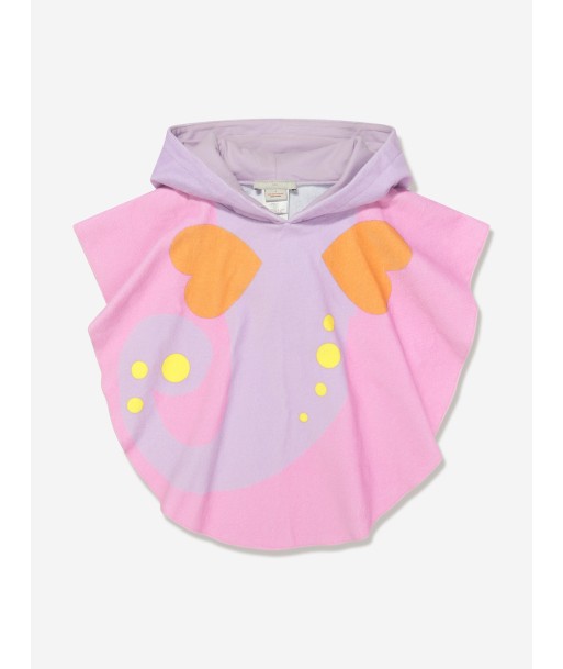 Stella McCartney Girls Mermaid Hooded Towel in Purple offre 