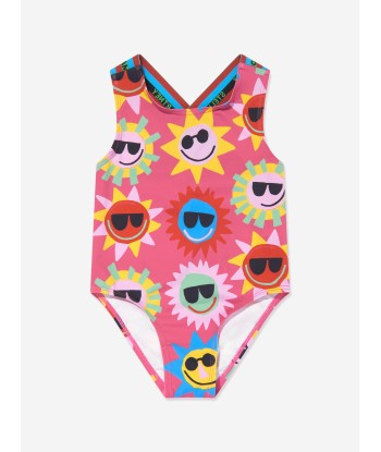 Stella McCartney Girls Sunshine Swimsuit in Pink pour bénéficier 