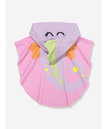 Stella McCartney Girls Mermaid Hooded Towel in Purple offre 