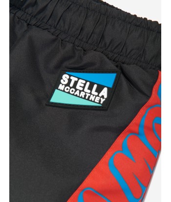 Stella McCartney Boys Logo Swim Shorts in Black Par le système avancé 